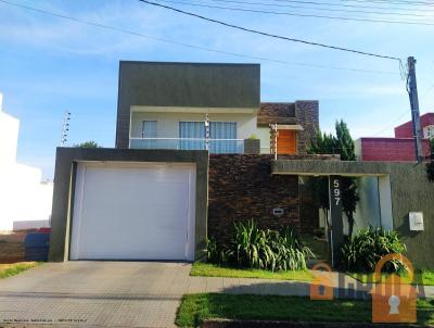 Sobrado para Venda, em Campo Mour�o, bairro Jardim Copacabana, 3 dormit�rios, 4 banheiros, 1 su�te, 4 vagas