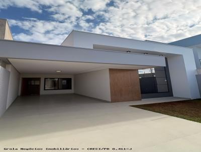 Casa para Venda, em Campo Mour�o, bairro Jardim Flora, 3 dormit�rios, 2 banheiros, 1 su�te, 2 vagas